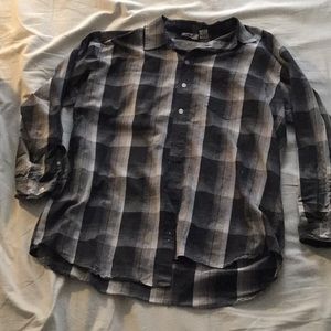 Long Sleeve Plaid Shirt